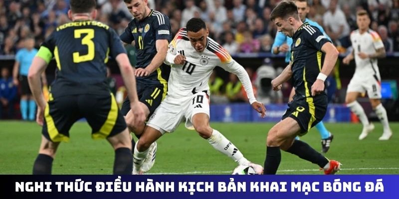 Nghi thức điều hành kịch bản khai mạc giải bóng đá