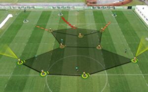 Pressing kiểm soát sân cỏ hiện đại